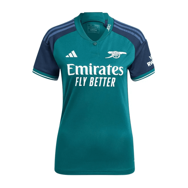 Camisa Arsenal Third 23/24 s/n° Torcedor Feminina - Azul - DA Sports Oficial