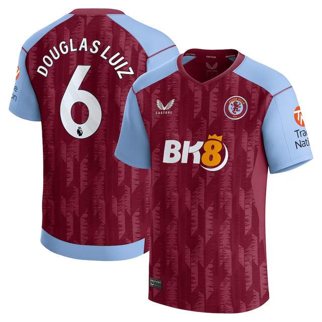 Camisa Aston Villa I 23/24 - Azul e Vermelho - DA Sports Oficial