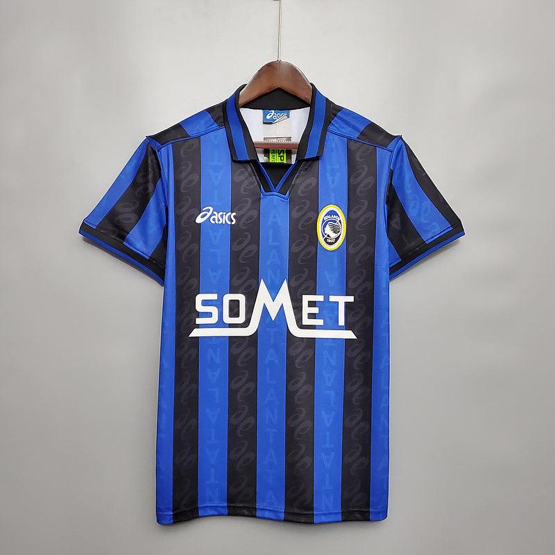 Camisa Atalanta Retrô 1996/1997 Azul - Asics - DA Sports Oficial