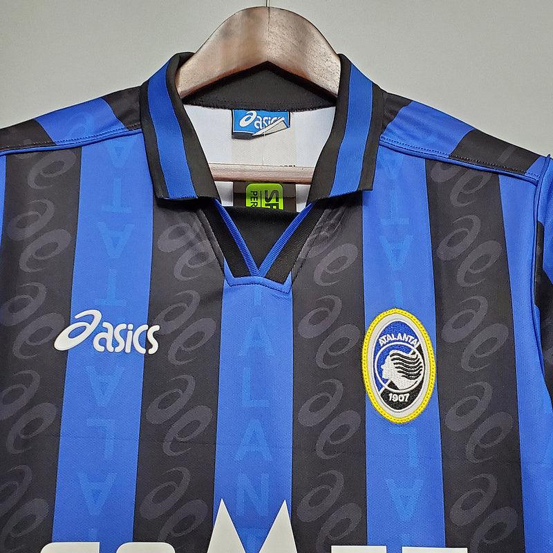 Camisa Atalanta Retrô 1996/1997 Azul - Asics - DA Sports Oficial