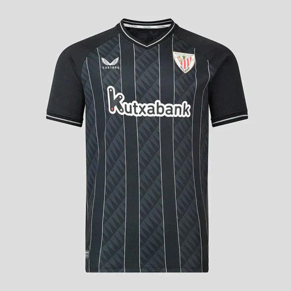 Camisa Athletic Bilbao Goleiro 23/24 s/n° Torcedor Masculina - Preto - DA Sports Oficial