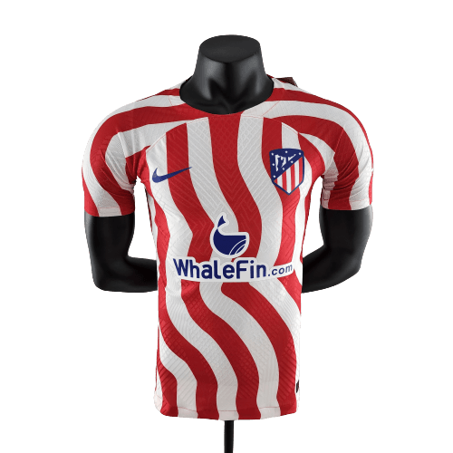 Camisa Atlético de Madrid I 22/23 Vermelha e Branca - Nike - Masculino Jogador - DA Sports Oficial