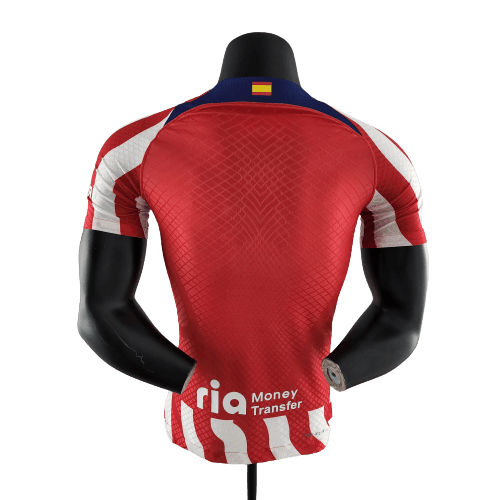 Camisa Atlético de Madrid I 22/23 Vermelha e Branca - Nike - Masculino Jogador - DA Sports Oficial