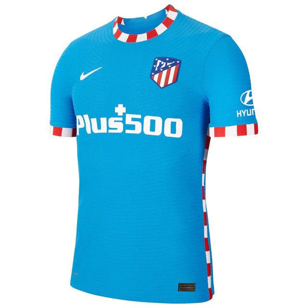 Camisa Atlético de Madrid III 21/22 Nike - Azul - DA Sports Oficial