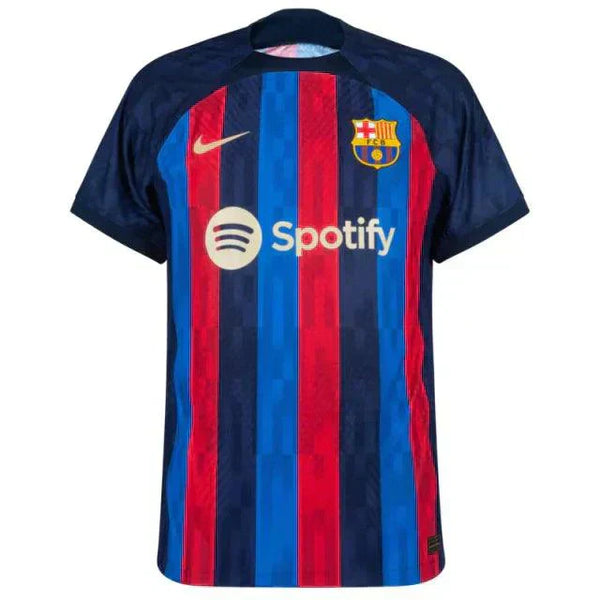 Camisa Barcelona Home 22/23 s/n° Torcedor Masculino - Azul e Grená - DA Sports Oficial