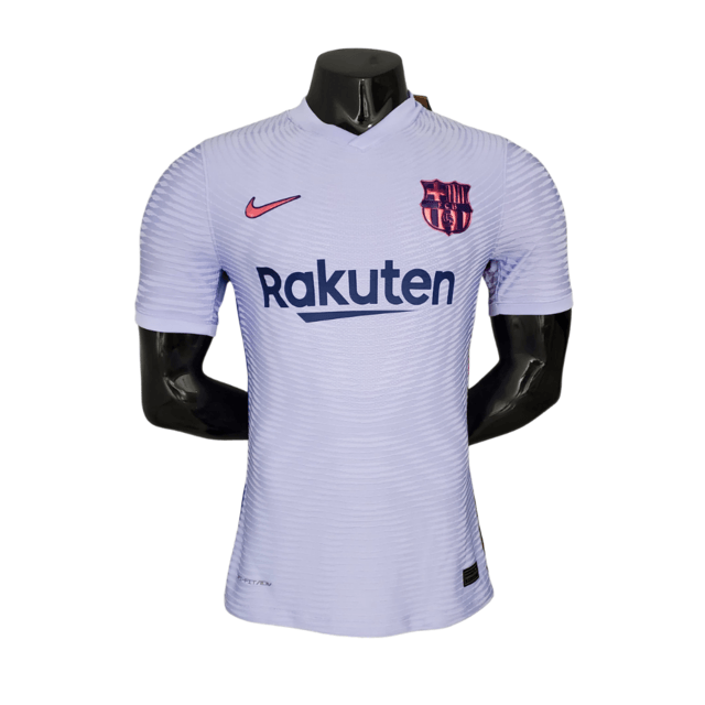 Camisa Barcelona II 21/22 Roxa - Nike - Masculino Jogador - DA Sports Oficial