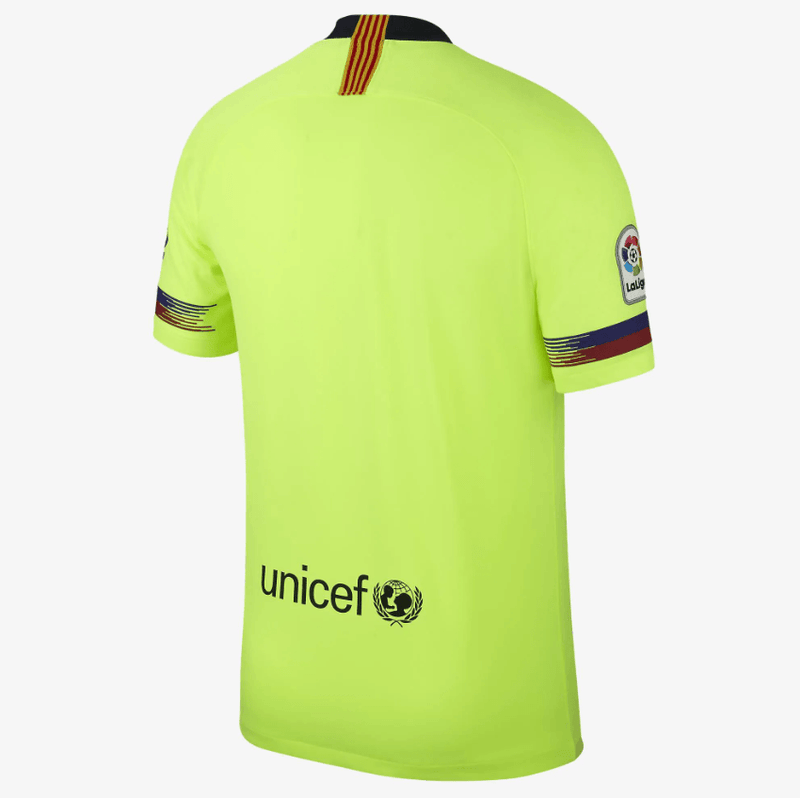 Camisa Barcelona II Nike - Verde Limão - DA Sports Oficial