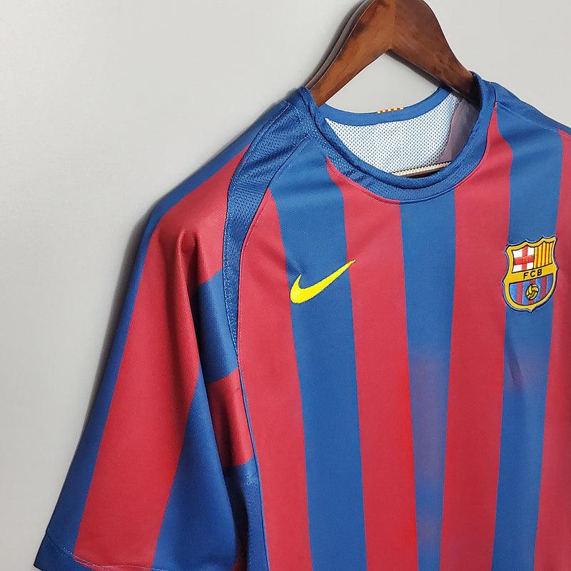 Camisa Barcelona Retrô 2006 Azul e Vermelha - Nike - DA Sports Oficial