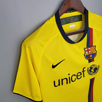 Camiseta Barcelona Retro 2008/2009 - Amarilla