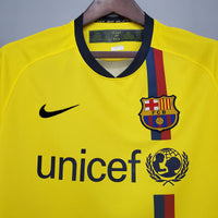 Camiseta Barcelona Retro 2008/2009 - Amarilla