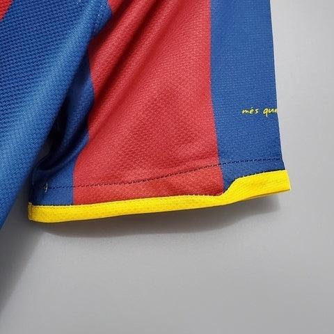 Camisa Barcelona Retrô 2010/2011 Azul e Grená - Nike - DA Sports Oficial