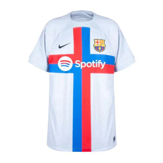 Camisa Barcelona Third 22/23 s/n° Torcedor Masculino - Cinza - DA Sports Oficial