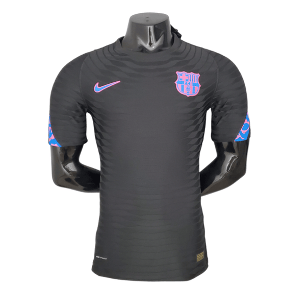 Camisa Barcelona Treino 21/22 - Preta - Nike - Masculino Jogador - DA Sports Oficial