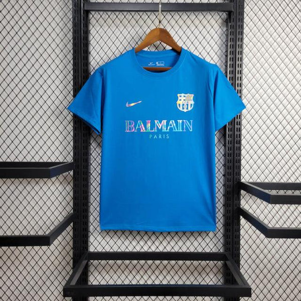 Camisa Barcelona x Balmain 24/25 s/n° Torcedor Masculino - Azul - DA Sports Oficial