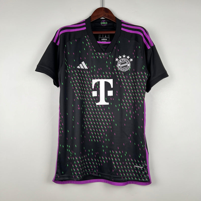 Camisa Bayern de Munique Away 23/24 s/n° Torcedor Masculino - Preto - DA Sports Oficial