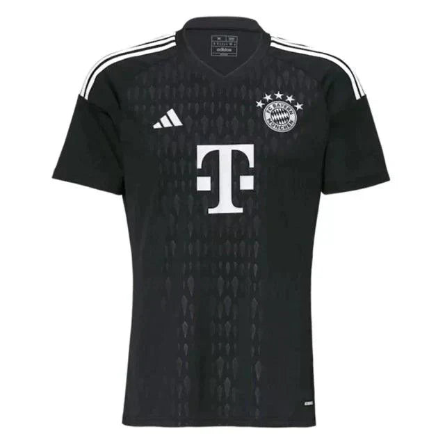 Camisa Bayern de Munique Goleiro Home 23/24 s/n° Torcedor Masculino - Preto - DA Sports Oficial