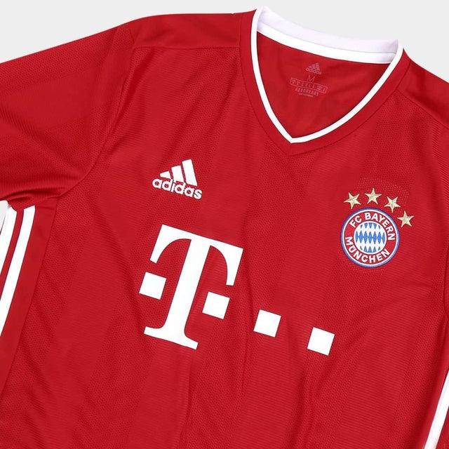 Camisa Bayern de Munique I 20/21 Adidas - Vermelho - DA Sports Oficial