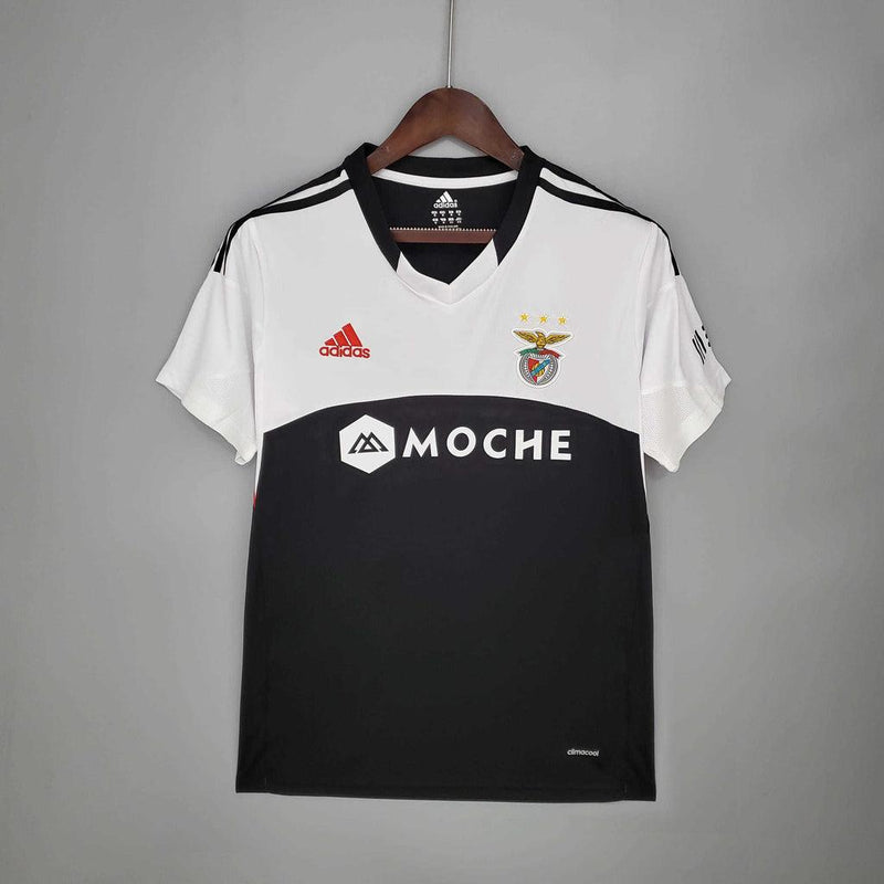 Camisa Benfica Retrô 2013/2014 Preta e Branca - Adidas - DA Sports Oficial