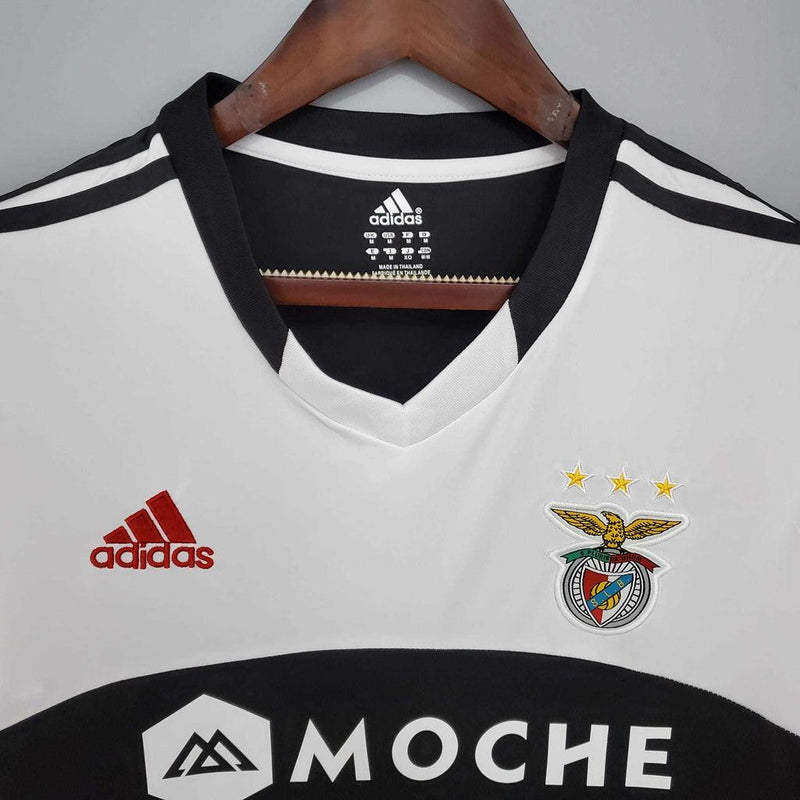 Camisa Benfica Retrô 2013/2014 Preta e Branca - Adidas - DA Sports Oficial