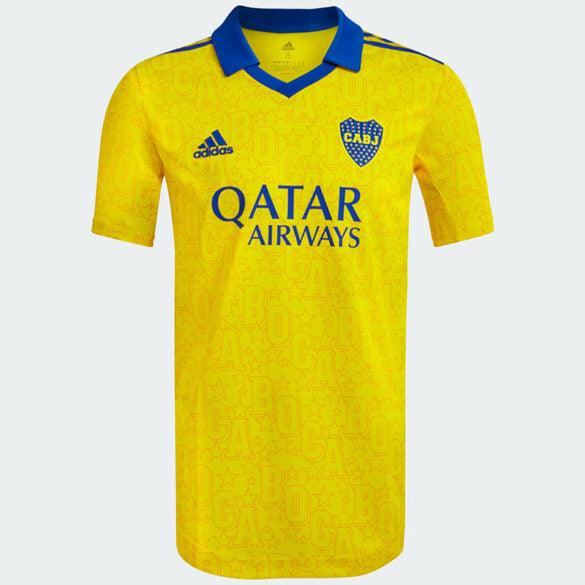 Camisa Boca Juniors III 22/23 Adidas - Amarelo - DA Sports Oficial