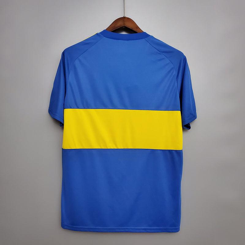 Camisa Boca Juniors Retrô 1981 Azul e Amarela - Adidas - DA Sports Oficial