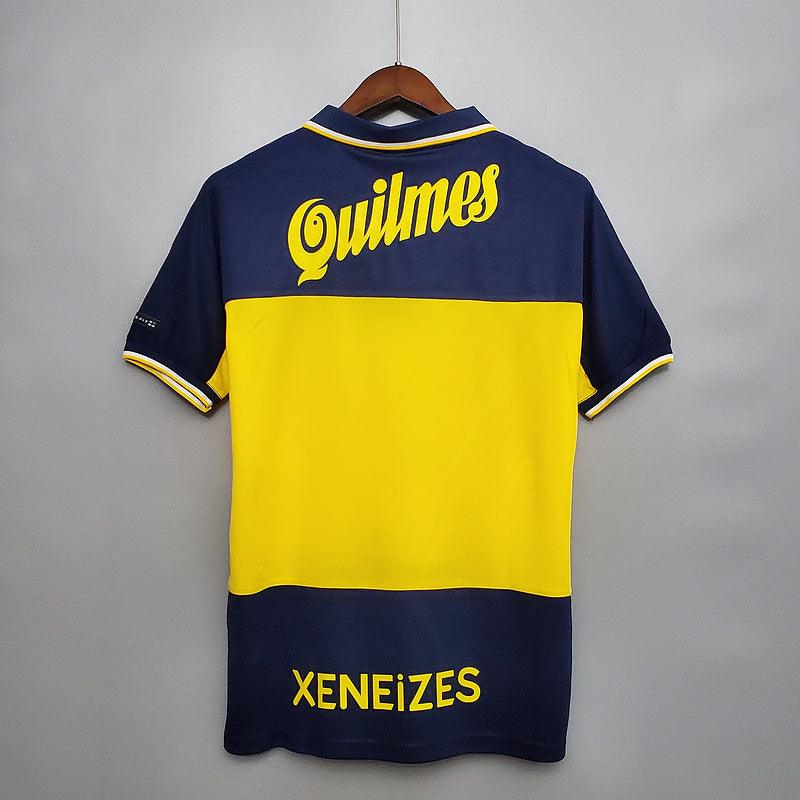 Camisa Boca Juniors Retrô 1999 Azul e Amarela - Nike - DA Sports Oficial