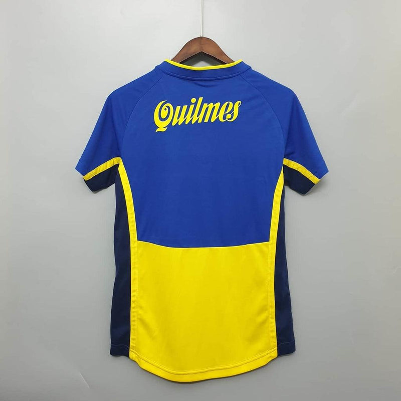 Camisa Boca Juniors Retrô 2001 Azul e Amarela - Nike - DA Sports Oficial