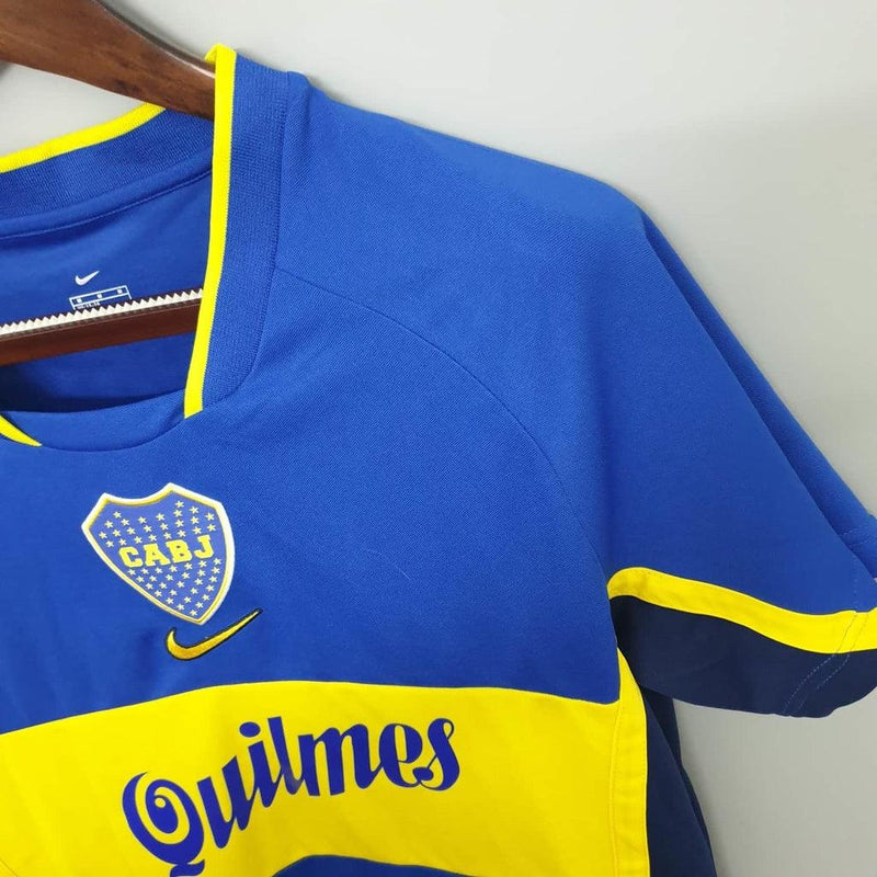 Camisa Boca Juniors Retrô 2001 Azul e Amarela - Nike - DA Sports Oficial