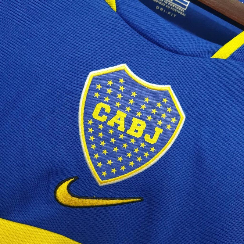 Camisa Boca Juniors Retrô 2001 Azul e Amarela - Nike - DA Sports Oficial