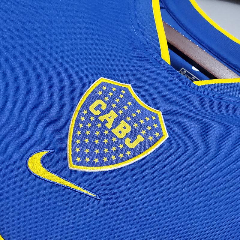 Camisa Boca Juniors Retrô 2002 Azul e Amarela - Nike - DA Sports Oficial