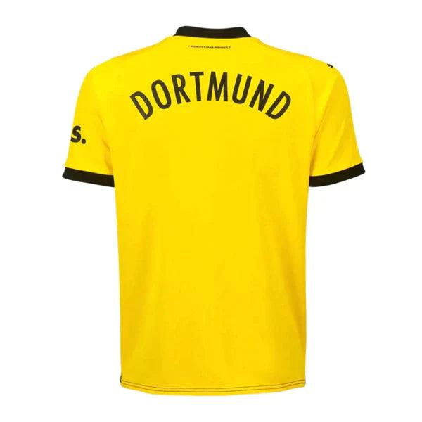 Camisa Borussia Dortmund Home 23/24 s/n° Torcedor Masculino - Amarelo e Preto - DA Sports Oficial