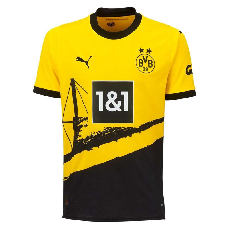 Camisa Borussia Dortmund I 23/24 Puma - Amarelo - DA Sports Oficial