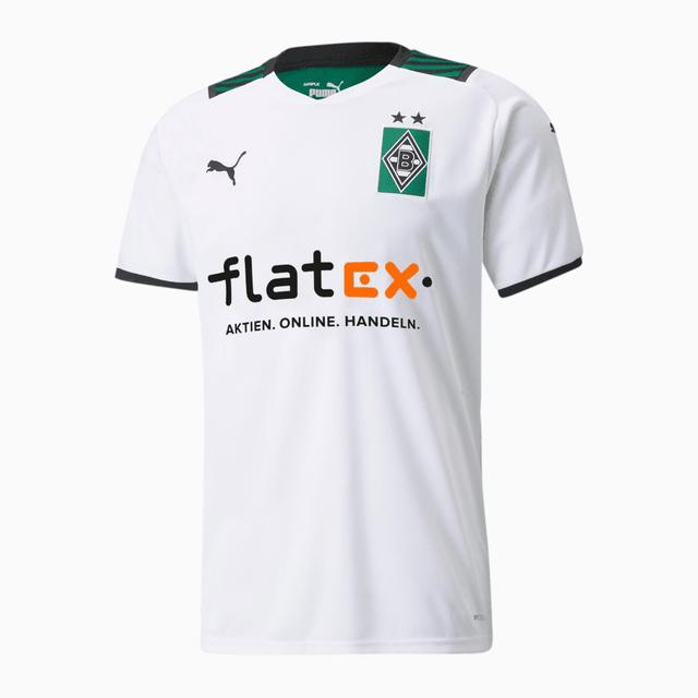 Camisa Borussia Mönchengladbach I 21/22 Puma - Branco - DA Sports Oficial