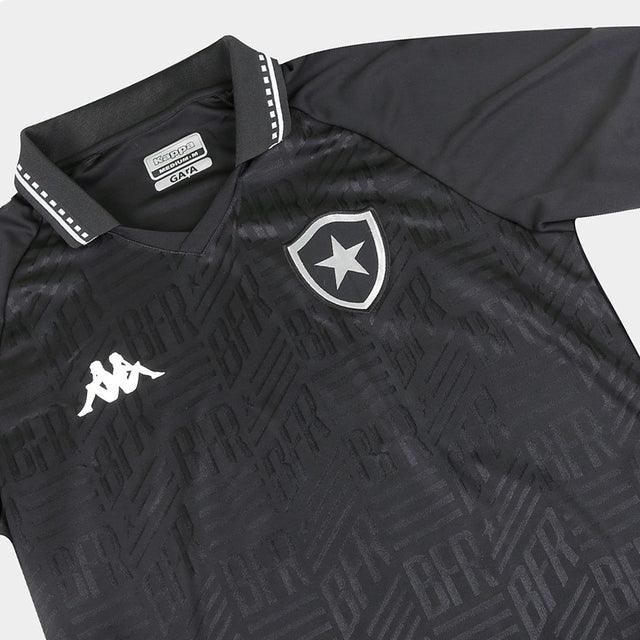 Camisa Botafogo I 21/22 Kappa - Preto - DA Sports Oficial