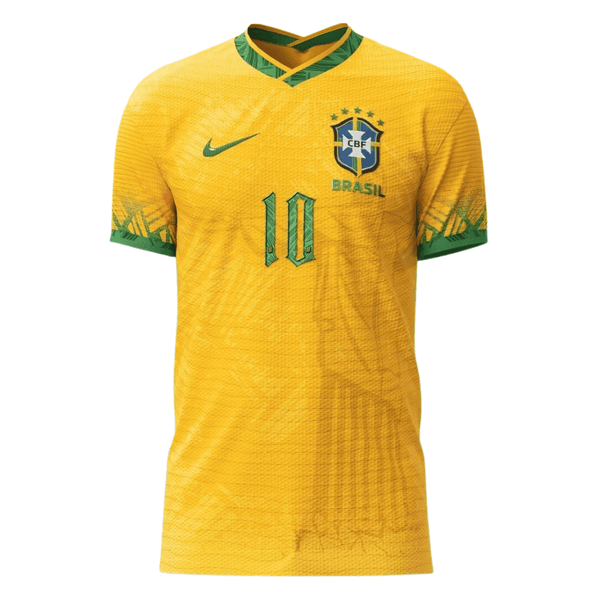 Camisa Brasil Edição Concept 2022 Amarela - Nike - Masculino Jogador - DA Sports Oficial