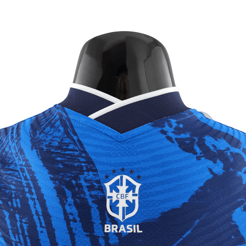 Camisa Brasil Edição Concept 2022 Azul - Nike - Masculino Jogador - DA Sports Oficial