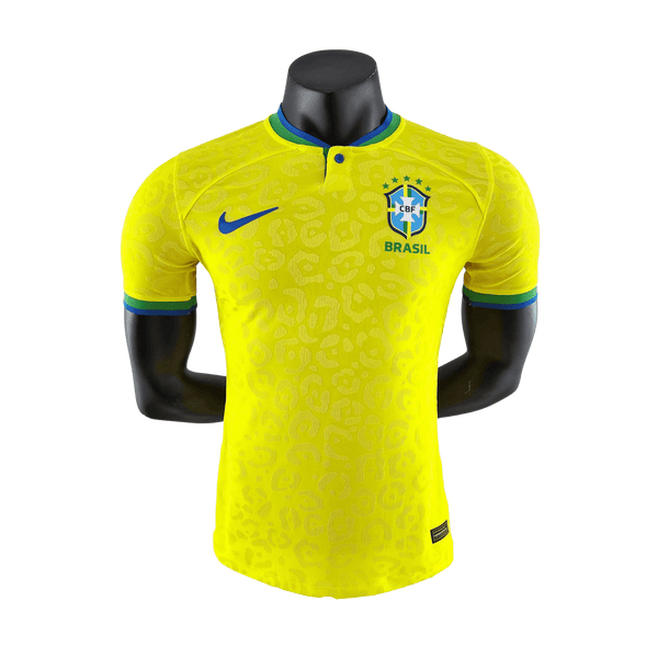 Camisa Brasil I 2022 - Amarela - Nike - Masculino Jogador - DA Sports Oficial