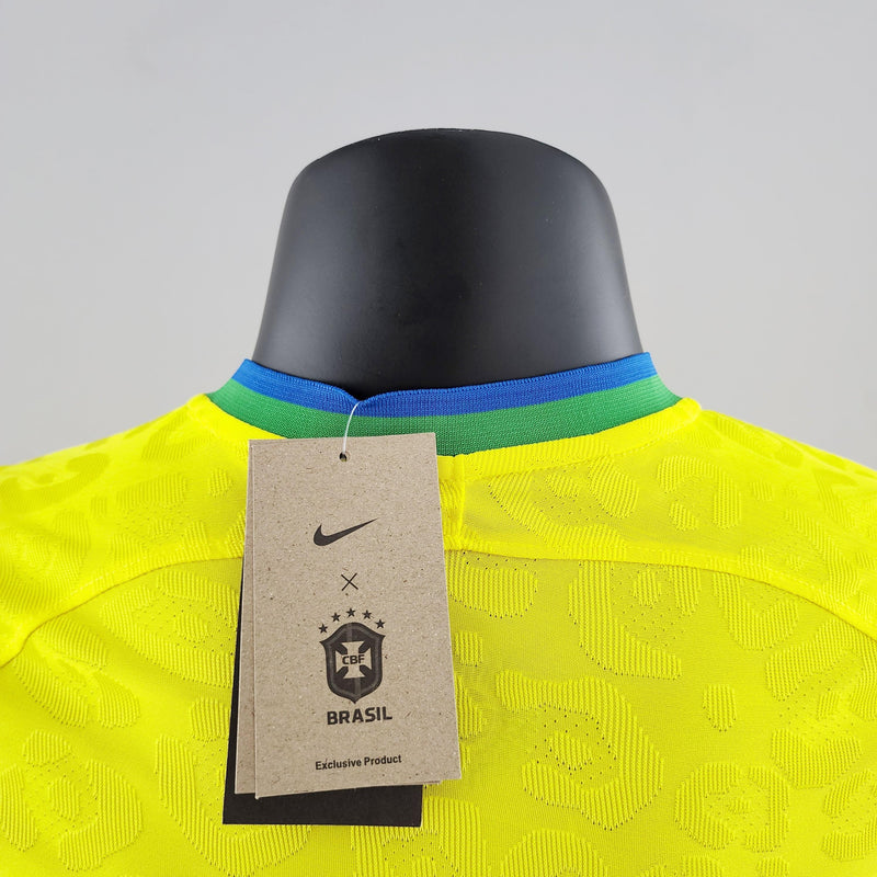 Camisa Brasil I 2022 - Amarela - Nike - Masculino Jogador - DA Sports Oficial