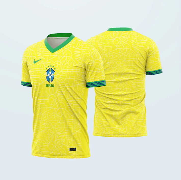 Camisa Brasil Titular "copa América" 2024-25 - DA Sports Oficial