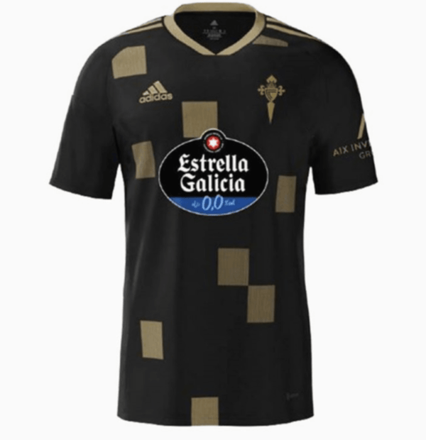 Camisa Celta de Vigo II 22/23 Adidas - Preto - DA Sports Oficial