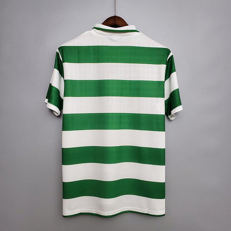 Camisa Celtic Retrô 1987/1989 Verde e Branca - Umbro - DA Sports Oficial