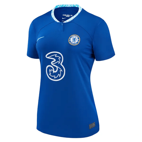 Camisa Chelsea Home 22/23 s/n° Torcedor Feminina - Azul - DA Sports Oficial