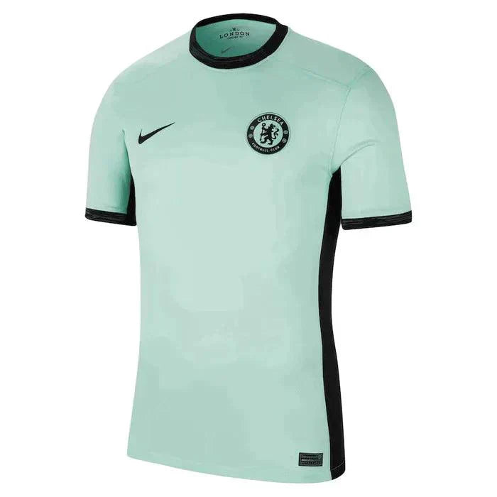 Camisa Chelsea Third 23/24 s/n° Torcedor Masculino - Verde Água - DA Sports Oficial