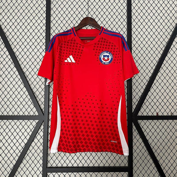 Camisa Chile 24/25 Home I - Vermelho - DA Sports Oficial