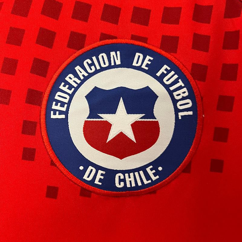 Camisa Chile 24/25 Home I - Vermelho - DA Sports Oficial