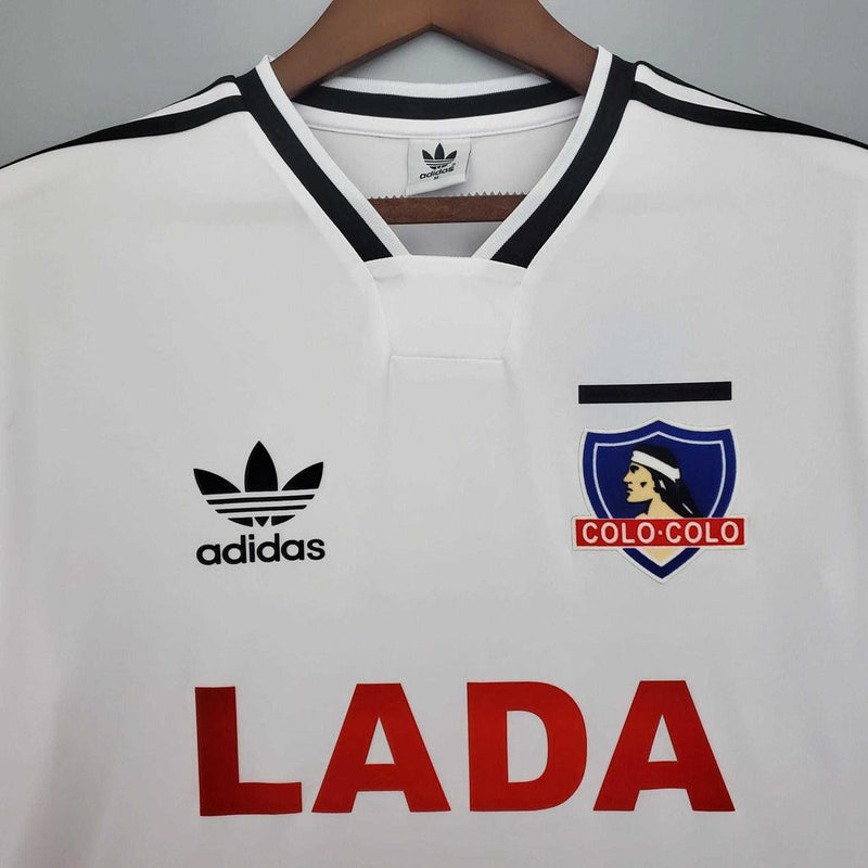 Camisa Colo-Colo Retrô 1991 Branca - Adidas - DA Sports Oficial