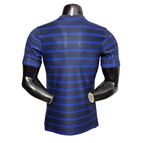 Camiseta France Home 2021 - Azul Homme Jugador