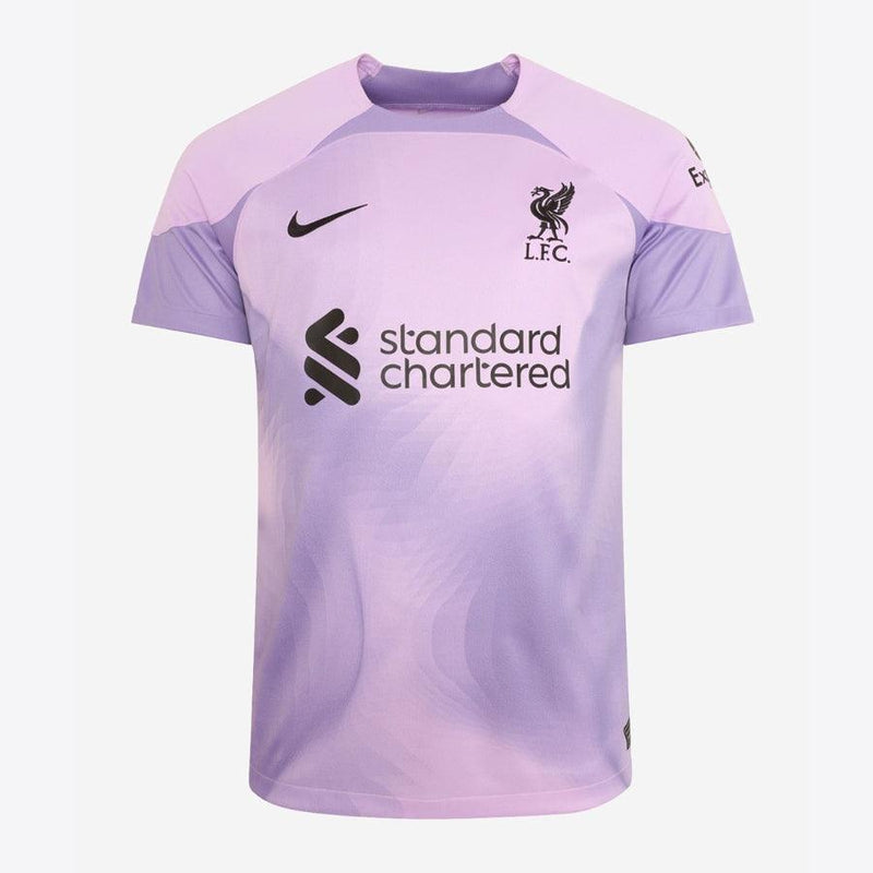 Camisa de Goleiro Liverpool 22/23 Nike - Lilás - DA Sports Oficial