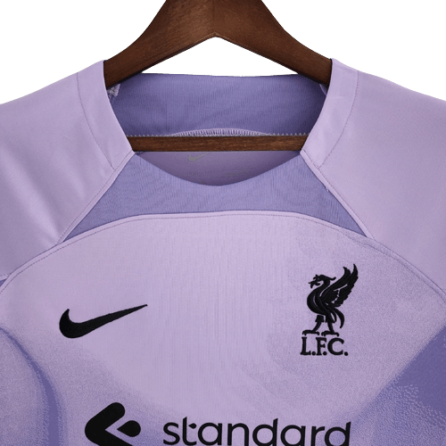 Camisa de Goleiro Liverpool 22/23 Nike - Lilás - DA Sports Oficial