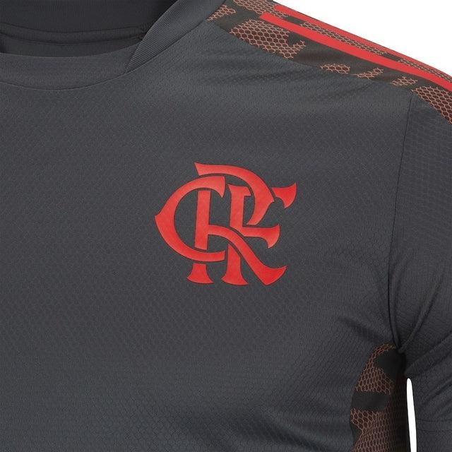 Camisa de Treino Flamengo 21/22 Adidas - Cinza - DA Sports Oficial